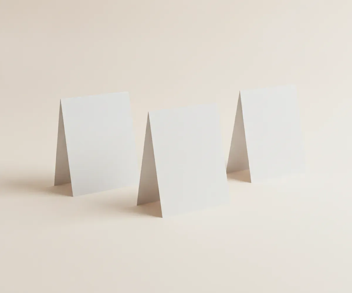 Printed Table Tents