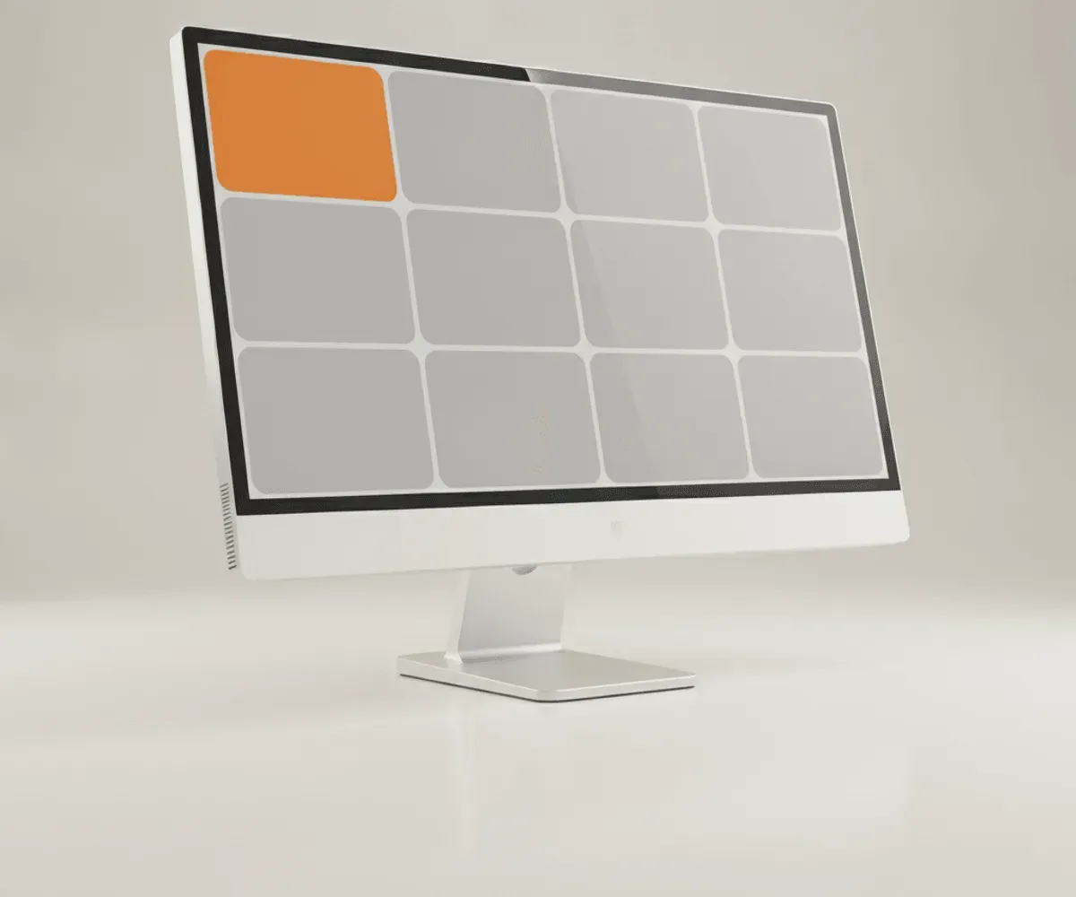 27" Touchscreen Stand